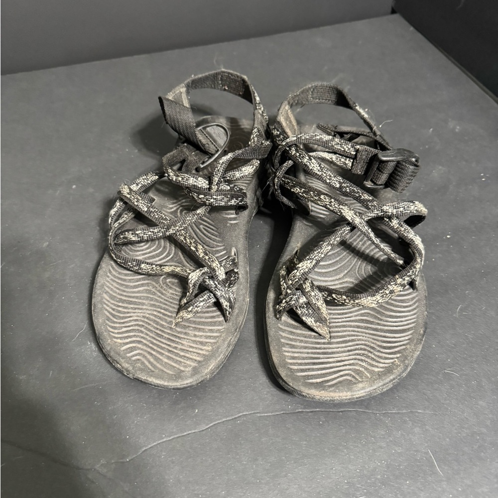 Chaco Black Strappy Sandals